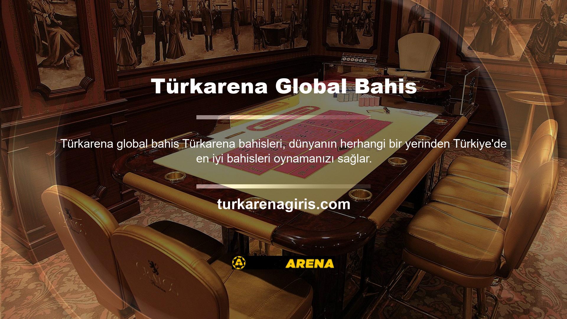 Yasal ve güvenilir bir uluslararası bahis sitesi olan Türkarena bahisleri ile Türkiye'de en iyi bahisleri oynayabilirsiniz
