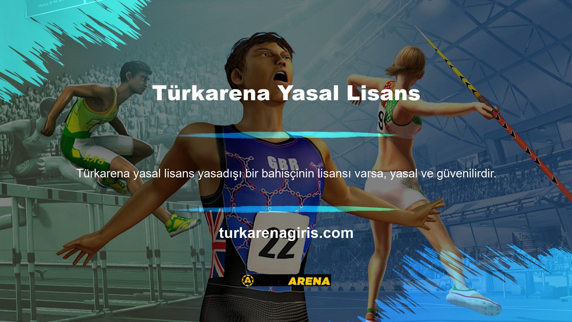Sitenin ana sayfası, yasadışı bahisçinin lisansa sahip olduğunu göstermektedir